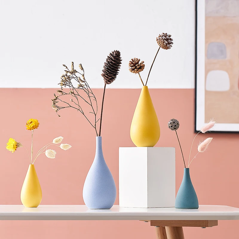Креативная керамическая ваза для гостиной спальни украшения скандинавский дом