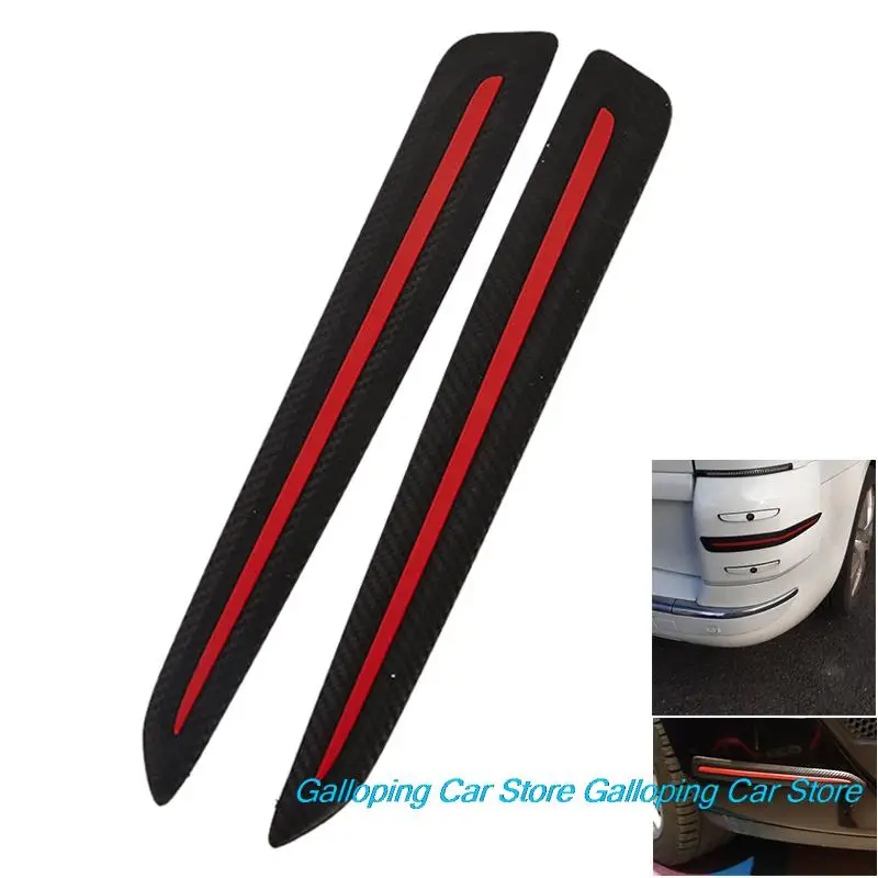 

2pcs Car Sticker Bumper Scratch Sticker Car Edge Corner Guard Scratch Protection