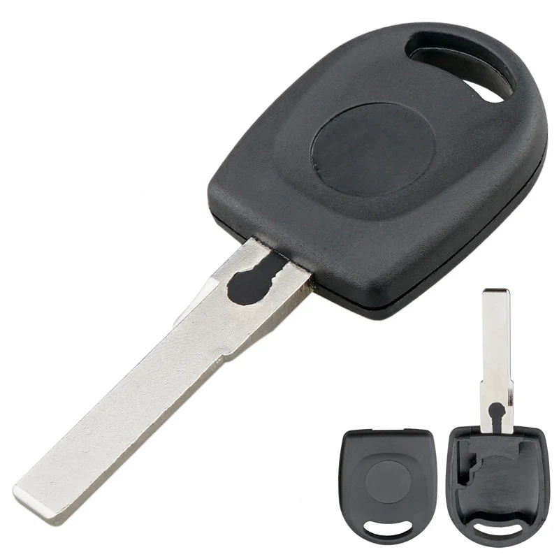 

Remote Car Key Shell Auto Transponder Key Case with HU66 Blade Keyless Entry Transmitter Key Shell for Volkswagen VW B5 Passat