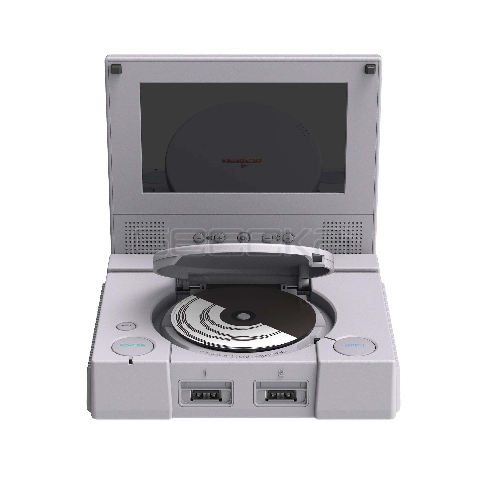 GeeekPi RETROFLAG PiStation Deluxe Edition для Raspberry Pi 4 с ЖК-экраном 3 дюйма 2 стереодинамика |