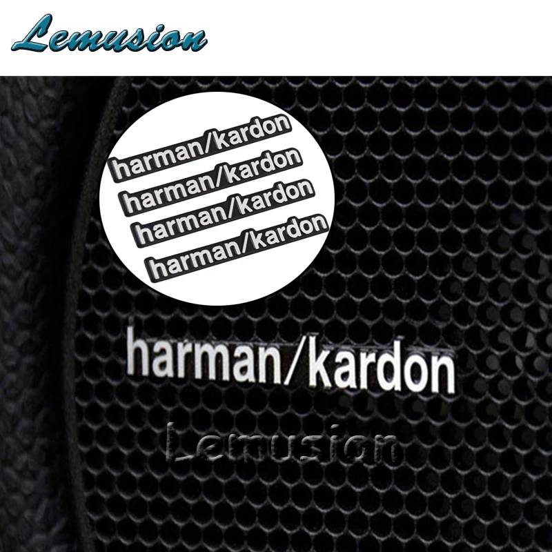 Для Harman Kardon автомобильные аудио видео наклейки для Toyota Corolla Avensis RAV4 Honda Civic Accord Fit CRV