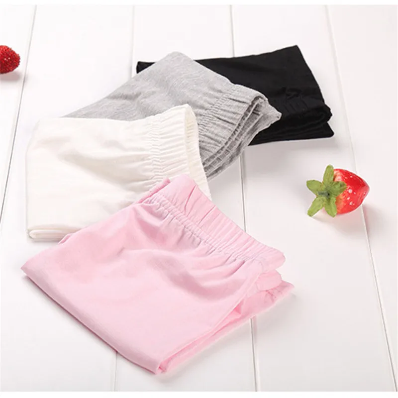 Высококачественные шорты безопасности штаны для девочек однотонное нижнее