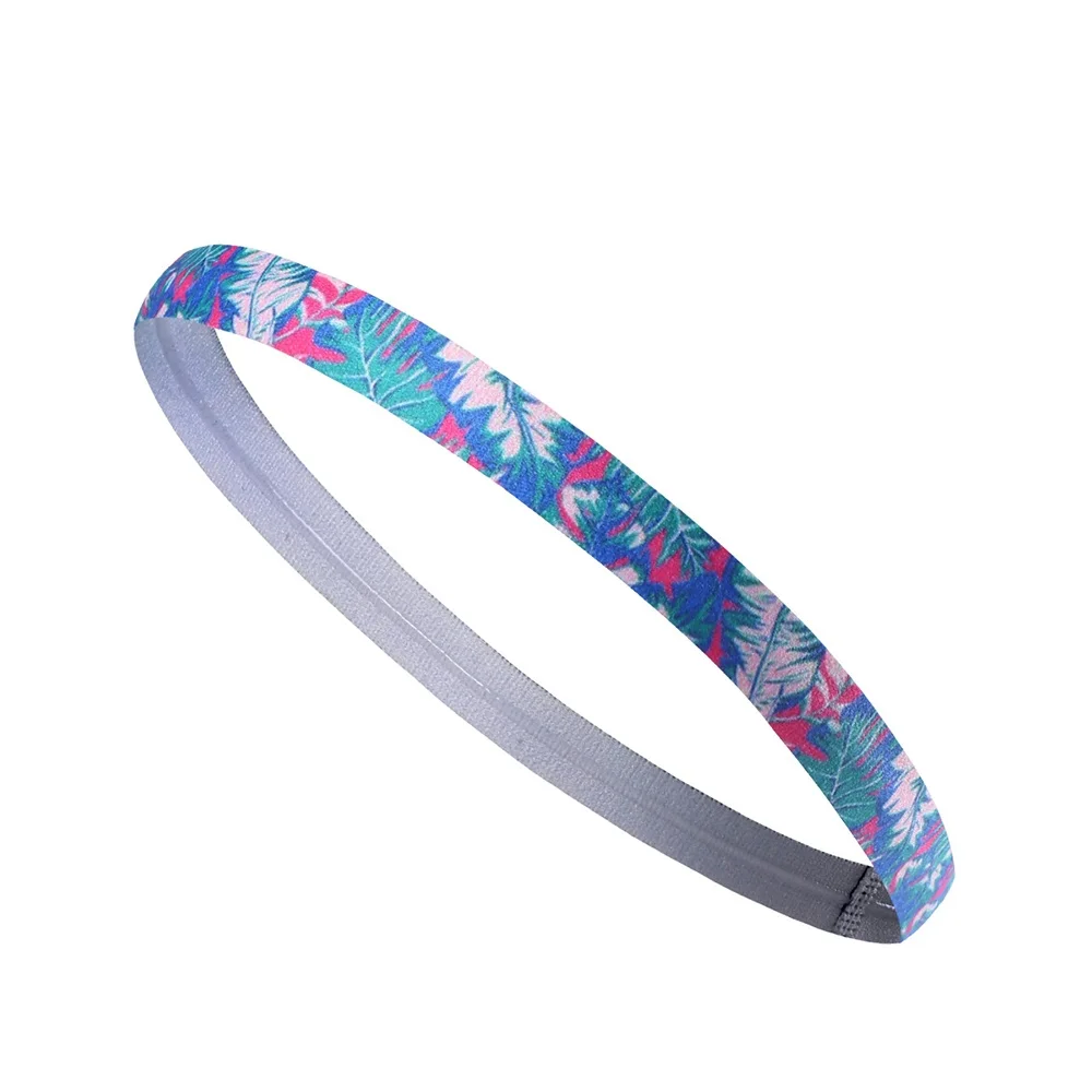 JH-C-A28-03 Elastic Men Headband Hairband Soft Sweatband Stretchy Headwear Bicycle Yoga Sport Moisture Wicking Hair Accessories Women Girls - Цвет: JH-C-A28-03