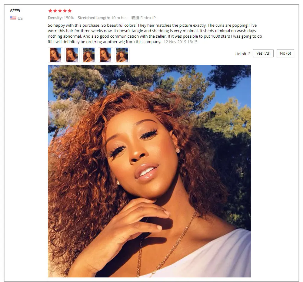 

Beeos Curly 13*6 Deep Part Lace Front Human Hair Wigs Ginger Orange Colored Brazilian Bleached Knots Pre Plucked Hair Line