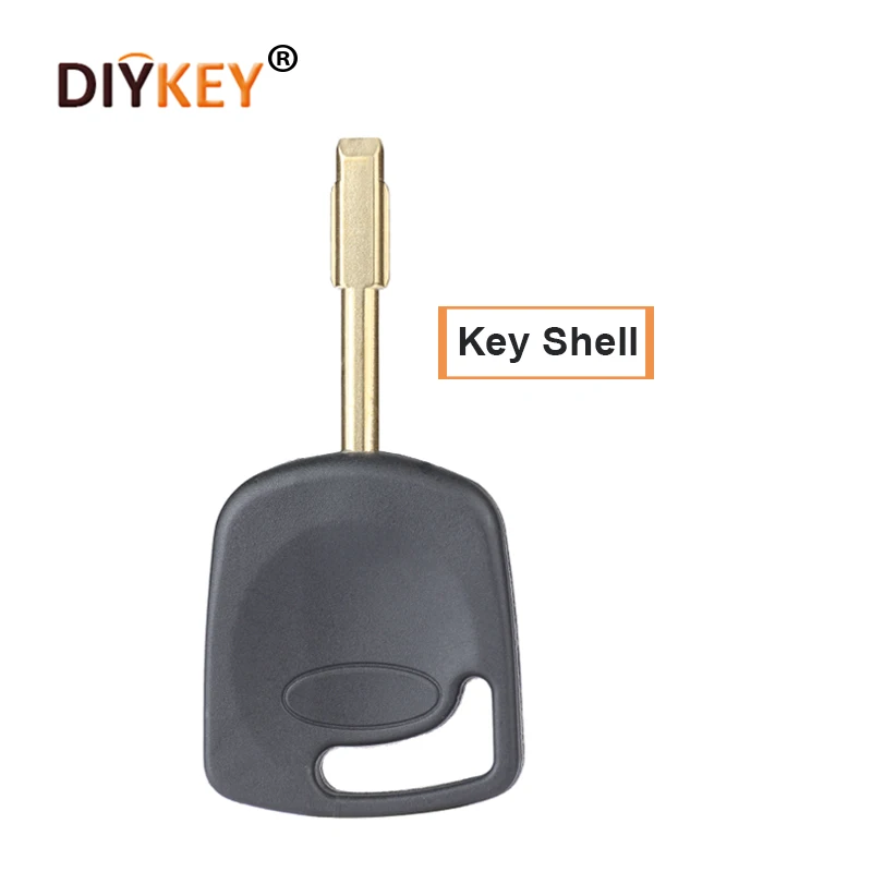 

DIYKEY Blade FO21 4D60 Chip Replacement Transponder Ignition Car Key Battery No for Ford Fiesta Focus Mondeo Transit