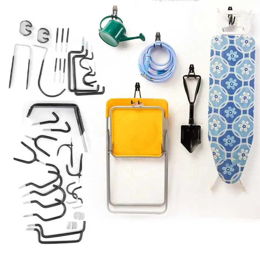 Набор тяжелых оцинкованных стальных крючков 30 шт.|Крючки| |