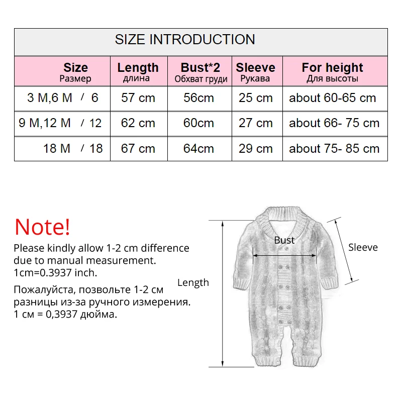 IYEAL/зимняя одежда для малышей Хлопковый толстый теплый вязаный свитер