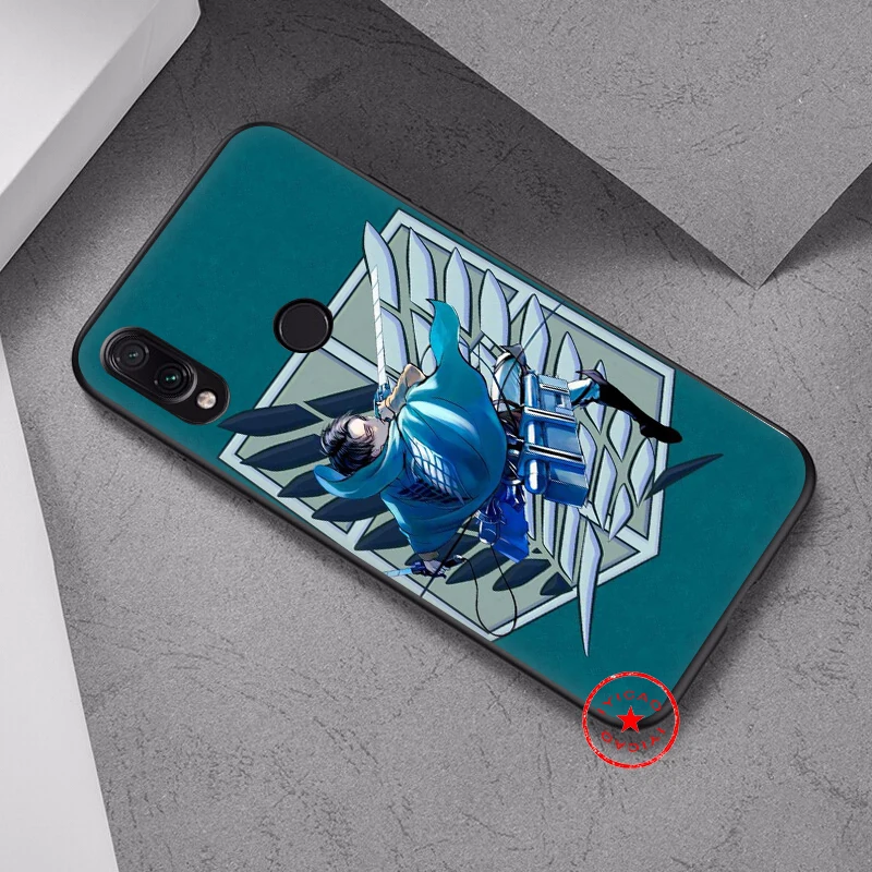 Классный мягкий чехол Attack on Titan для Xiaomi Redmi Note 8 7 6 5 Pro 5A 4X Prime силиконовый |