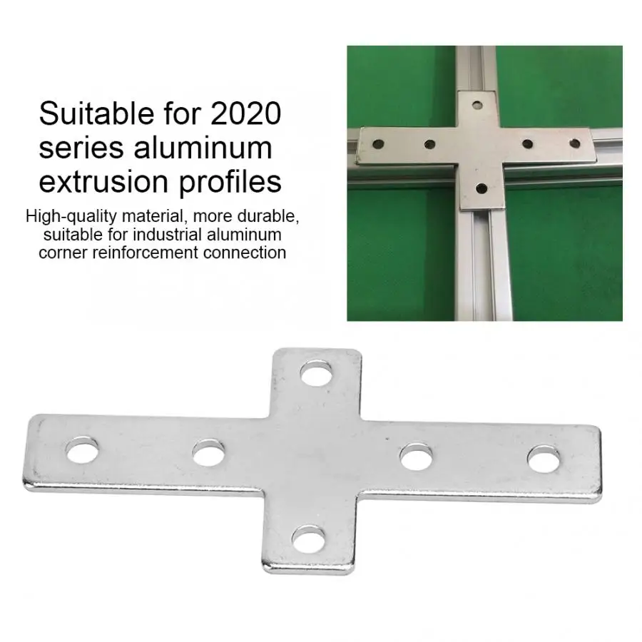 10 шт. алюминиевые профили Соединительная пластина из углеродистой стали