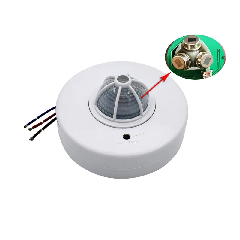 AC 110V 240V 360 степень безопасности инфракрасный датчик движения из PIR детектор