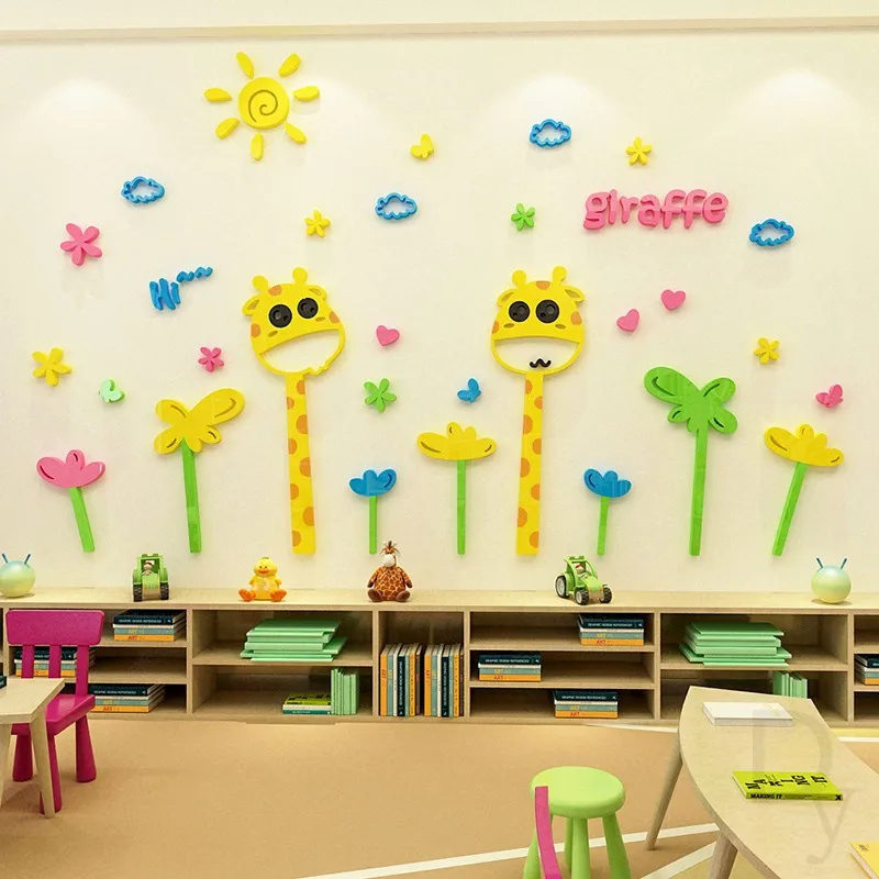 Детский сад классе украшения стены Детская комната дошкольного образования