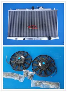 Aluminum Radiator + Fan Cooling For 1998-2002 02 01 00 99 98 2001 2000 1999 Honda Accord SIR/SIRT CF4 MT Manual