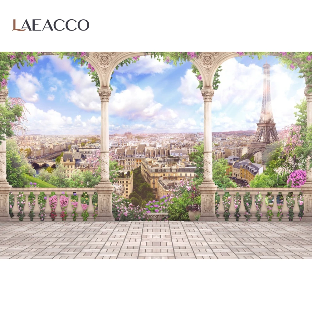 Винтажные фоны для фотосъемки с изображением арочной двери весенней лозы лебедя