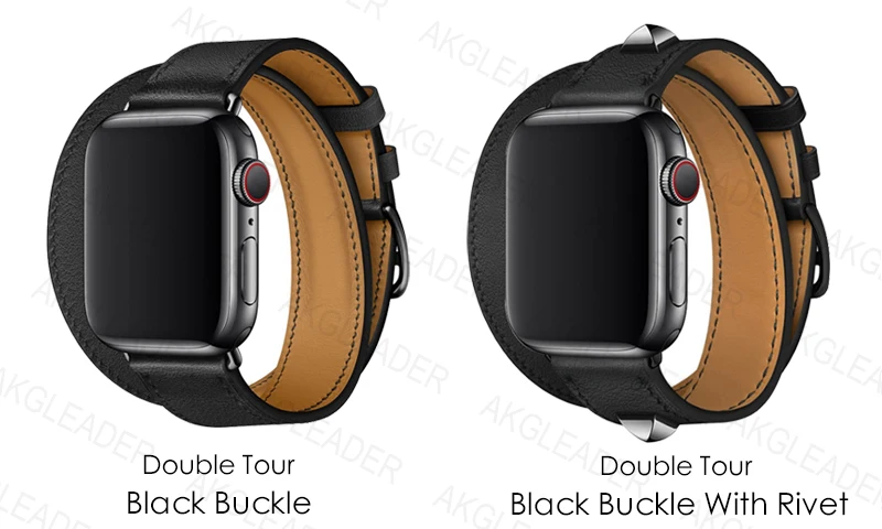 Для Apple Watch Series 5 4 40/44 мм браслет на запястье из натуральной кожи ремешок для часов с заклепками пользовательское издание ремешок для часов для серии 3 2 ремешок