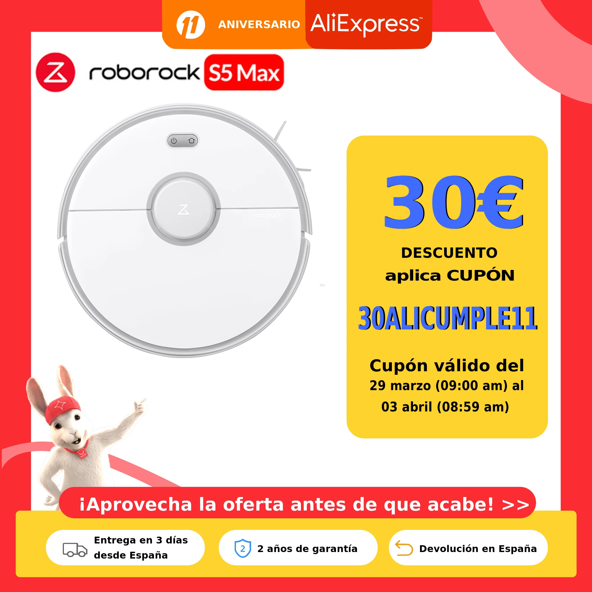 Roborock S5 Max робот пылесос умная подметальная Чистка Электрическая Швабра