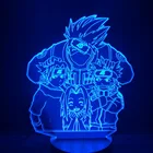 Фигурка Аниме Наруто удзумаки Учиха Итачи, 3D Светодиодная акриловая экшн-фигурка Харуно Сакура, ночник, модель для коллекции
