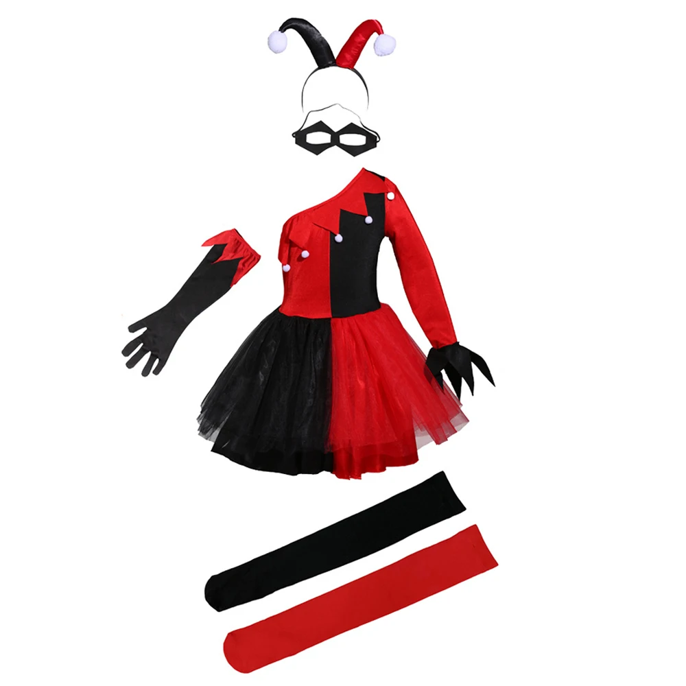 Женский костюм для косплея Harley Quinn косплей Хэллоуин| |