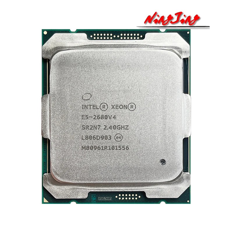 Intel Xeon E5-2680 v4 E5 2680 2680v4 2 4 ГГц четырнадцать ядер 35M 120W 14nm LGA 2011-3 | Компьютеры и офис