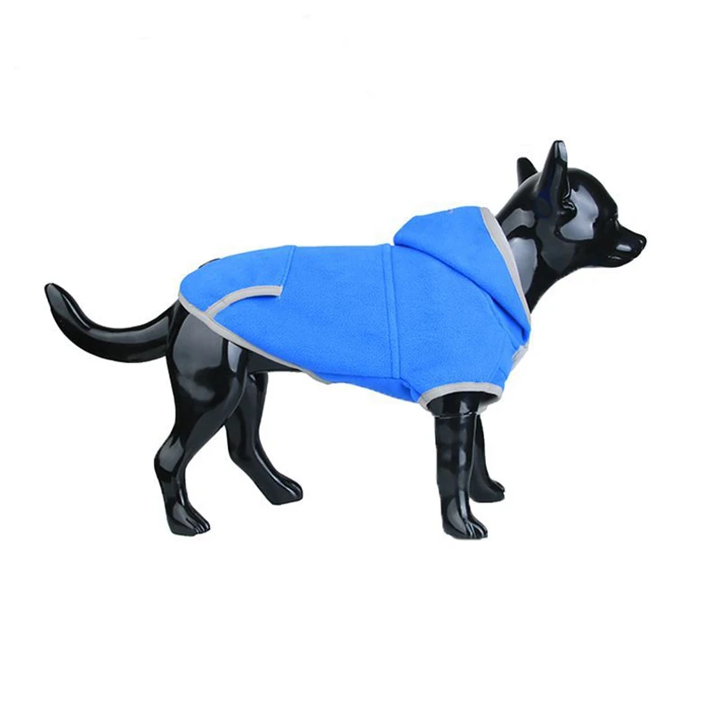 Одежда для собак Осень зима пальто с двумя ножками толстовка мягкий флисовый
