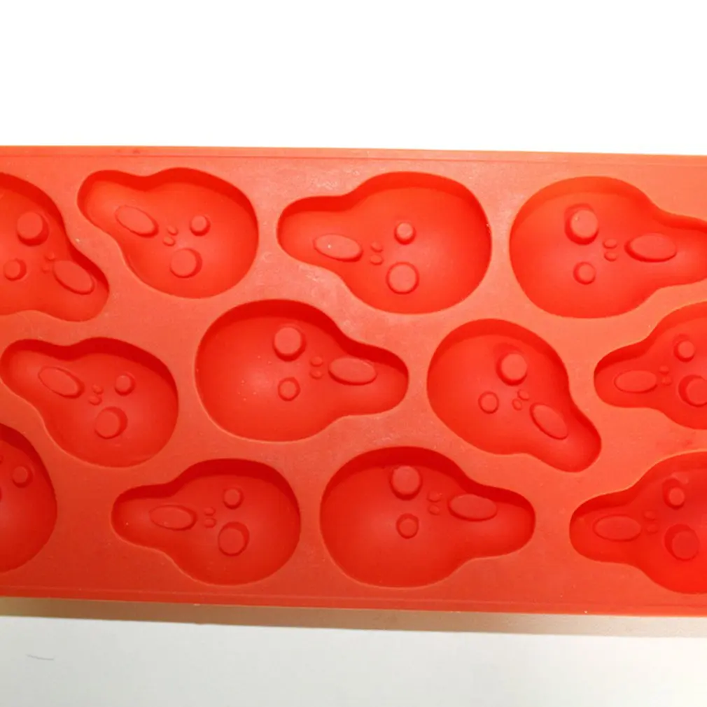 Silicone Halloween Skull Bone Modeling Cake Moulds Cookie Baking DIY Chocolate Pudding Ice Lattice Mold Fondant Tools | Дом и сад