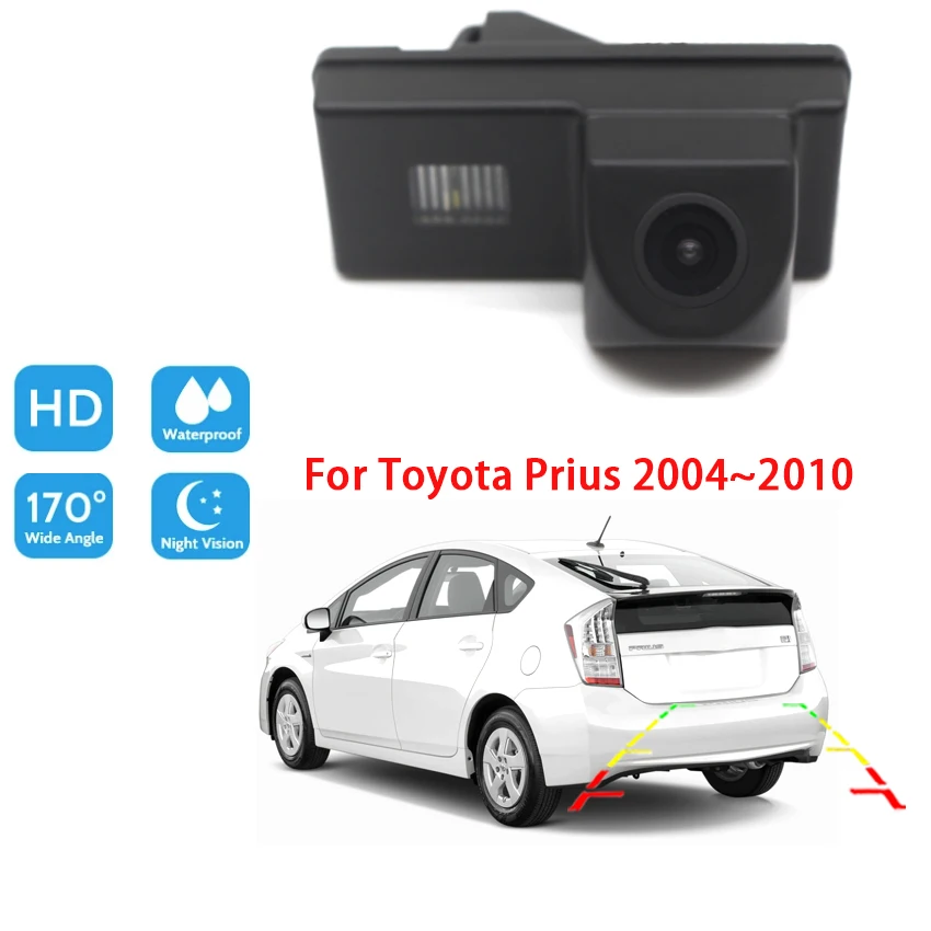 

Камера заднего вида для Toyota Prius 2004, 2005, 2006, 2007, 2008, 2009, 2010, CCD, Full HD, ночное видение, резервная Водонепроницаемая парковочная камера