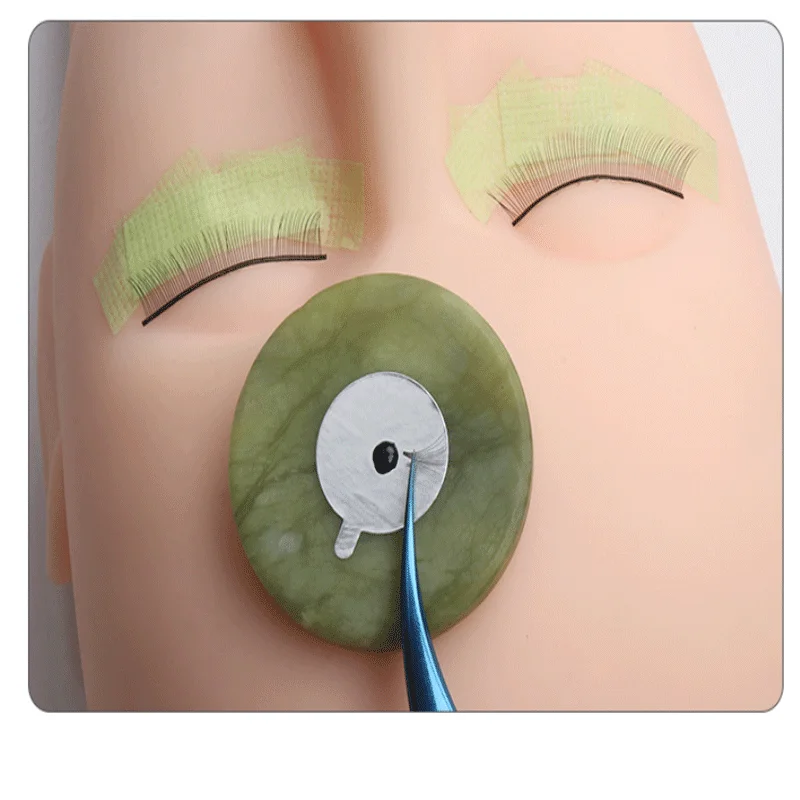 

Make Up Tools Eyelash Extension Professional Lint Free Eye Pads Green/Red Tape Under Eye Pads Paper For False Eyelash Patch
