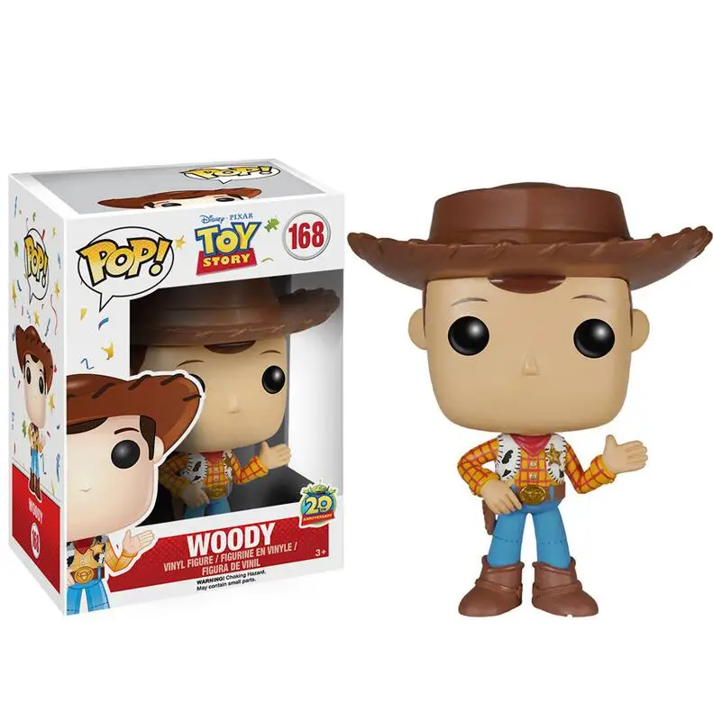 Box FUNKO POP TOY STORY 4 Buzz Lightyear Woody Hamm Buzz REX винил Фигурки Коллекция модель игрушки для детей - Цвет: Box