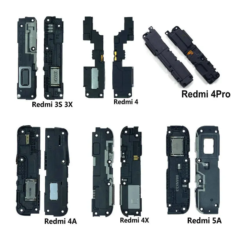 

New Loud Speaker Buzzer Ringer Flex Replacement Parts For Xiaomi Redmi 3S 3X 4X 4 4pro 4A 4X 5 5A 5plus Phone