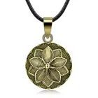 Ожерелье EUDORA с цветами и шариками, 21 мм