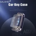 Чехол для автомобильного ключа из цинкового сплава и ТПУ, чехол с полным покрытием для Volkswagen, VW Polo, Golf 7, MK7, Tiguan, passat, для Skoda Octavia, Kodiaq, Karoq, для сиденья