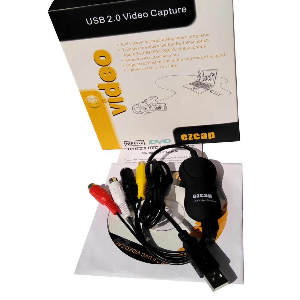 UVC USB2.0 карта видеозахвата для Windows Linux Android os профессиональное программное