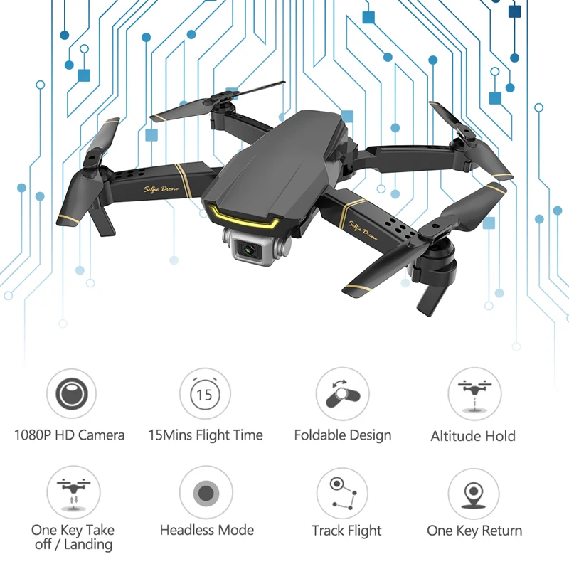 Global Drone GW89 wifi FPV Дрон с HD 1080P камерой складной Радиоуправляемый вертолет игрушки для детей Дрон X Pro RTF Квадрокоптер VS E58 E520