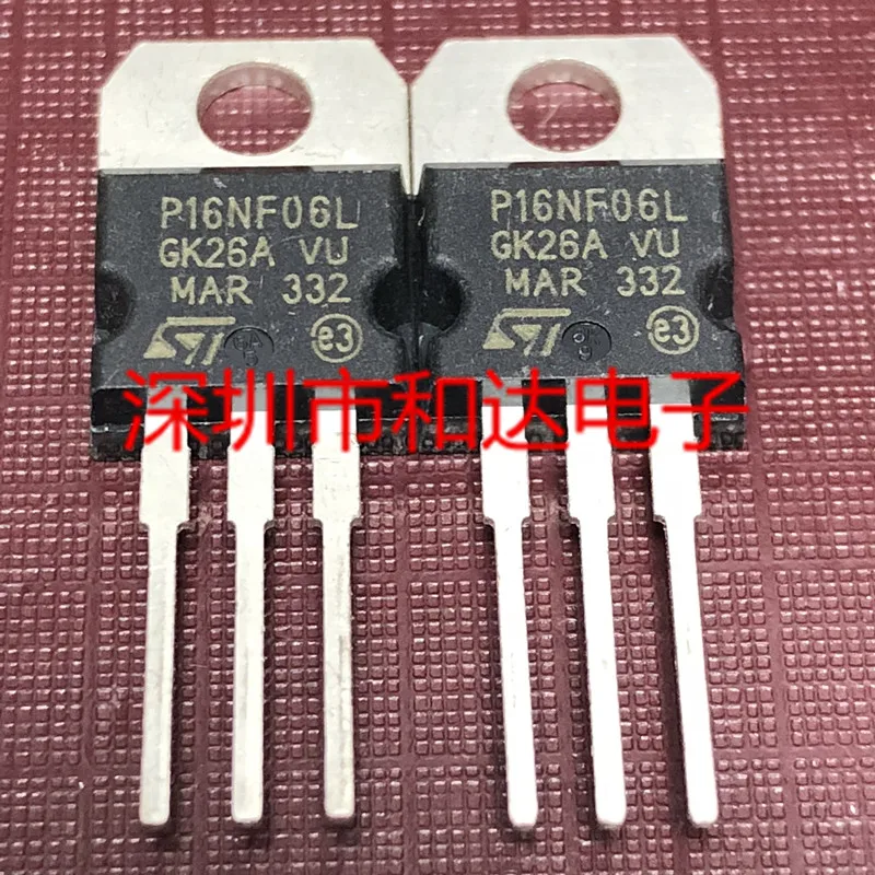 

STP16NF06L P16NF06L TO-220 60V 16A