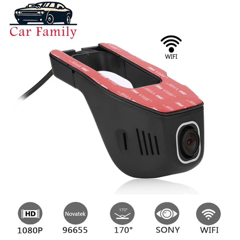 Novatek 96655 IMX 323 Full HD 1080P Автомобильный видеорегистратор WIFI автомобильная камера g