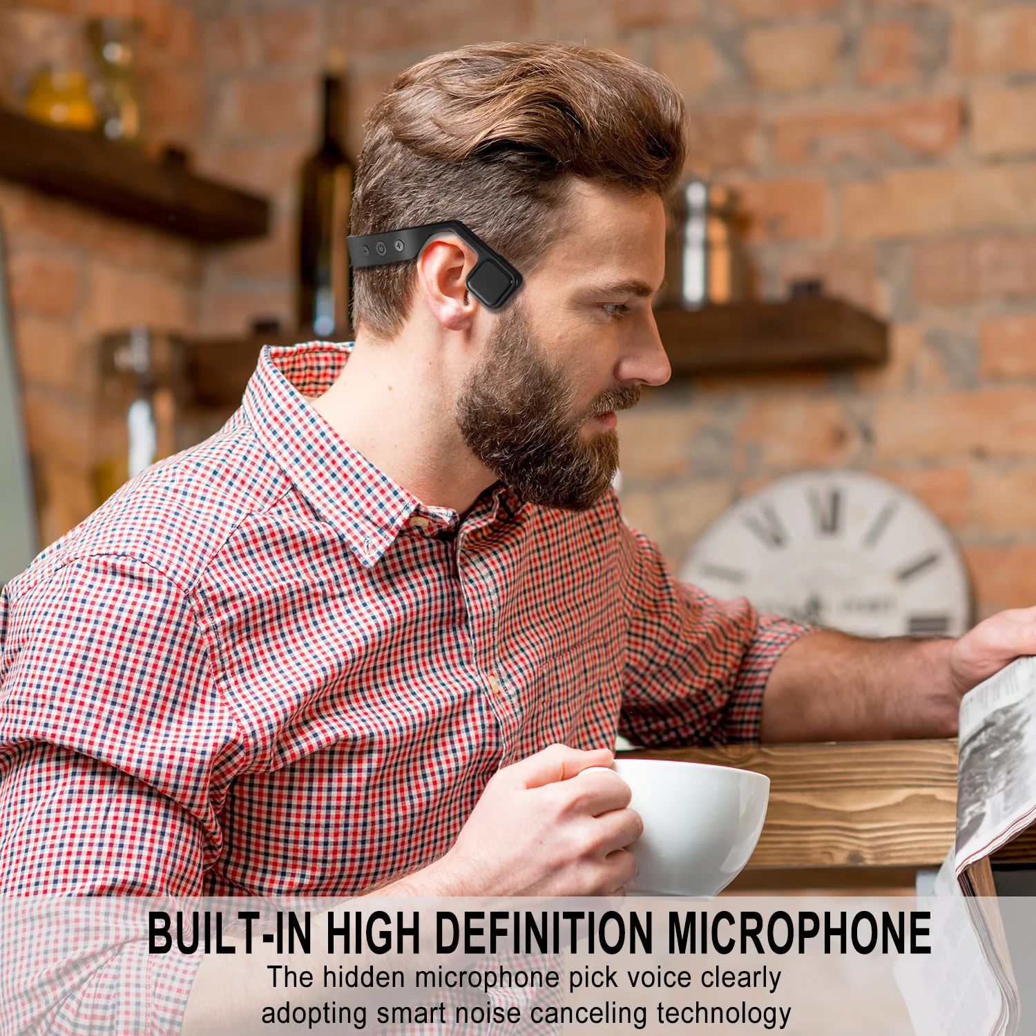 BN 701 костной проводимости Bluetooth наушники Беспроводной встроенный аккумулятор