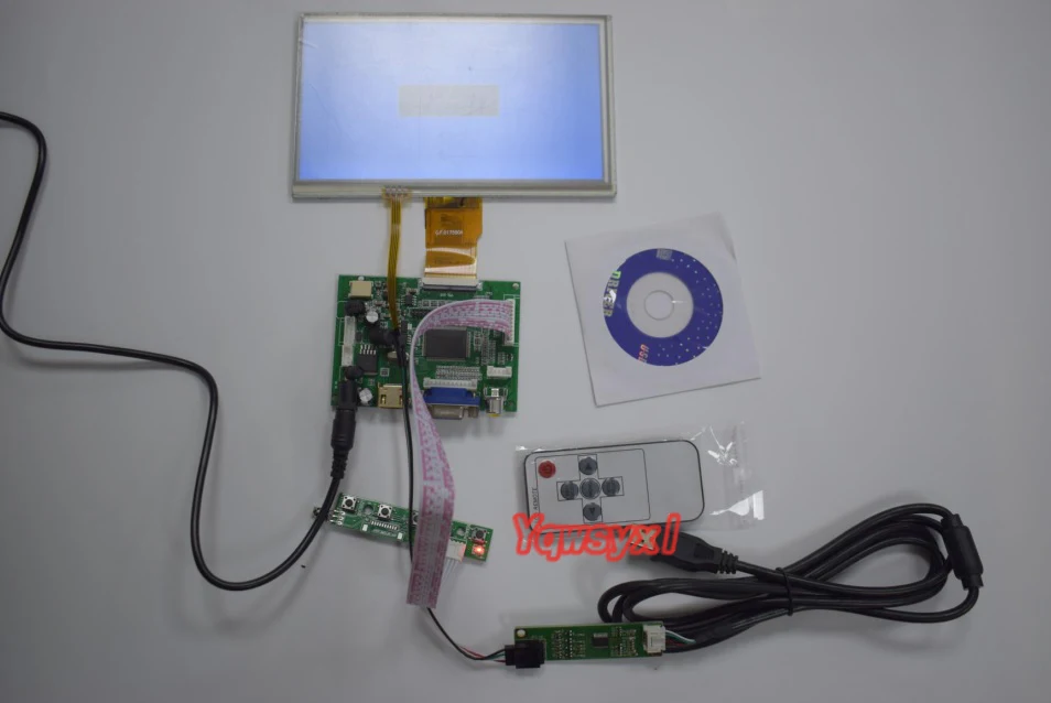 

7.0" inch 1024x600 TFT LCD Display screen with 50pins HD VGA Control Driver Board Monitor Panel