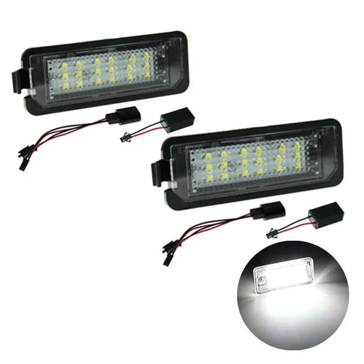 

2PCS Suitable for public license lamp Golf 4/5/6GOLF.POLO. Phaeton license lamp