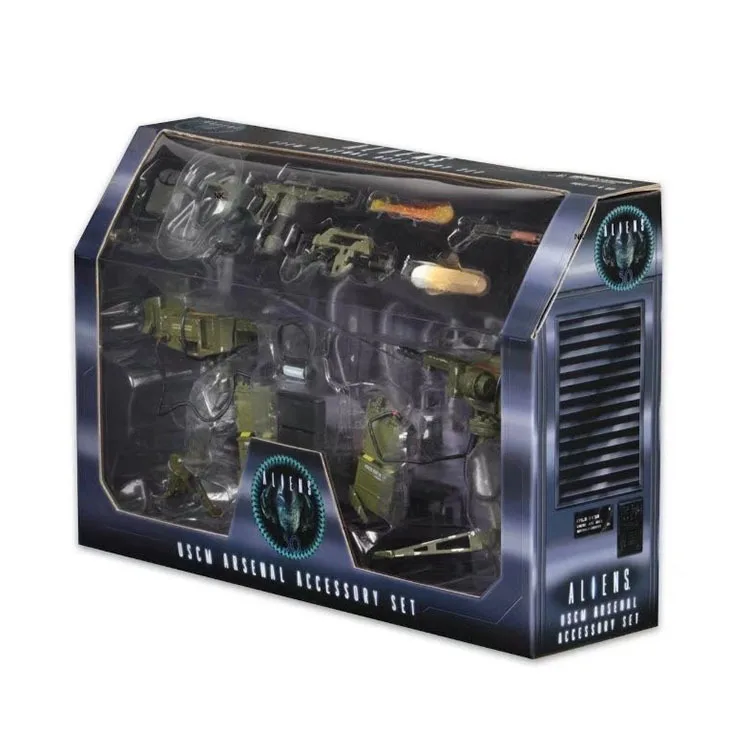 

NECA Alien Uscm Accessory Set PVC Action Figures 14pcs/set Collectible Model Toys