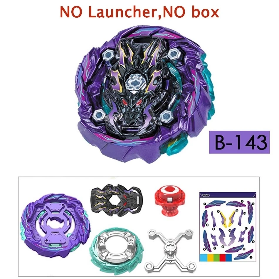 Пусковые установки Takara Tomy Bey Bay Burst Blow Up B 122 B142 B143 B140 Арена лезвия Dreno Fafnir Феникс спиннинг игрушки - Цвет: b143