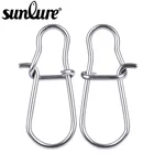 100 шт., рыболовные Вертлюги NiceFastlock, 12-33,5 мм