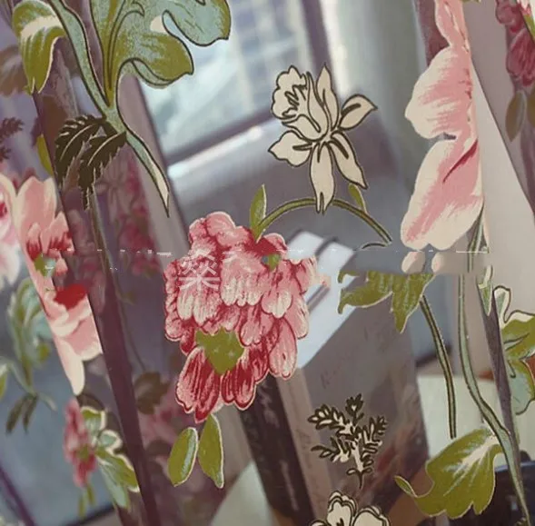 Высококачественный большой экран с изображением цветов|Жалюзи шторы и ставни| |