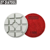 dt diatool 9pcs dia 100mm4inch grit1500 diamond polishing pads resin bond concrete sanding discs for repairing concrete floor