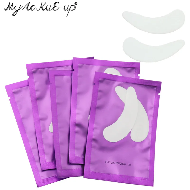 Патчи под глаза для наращивания ресниц 50 пар|Накладные ресницы| |