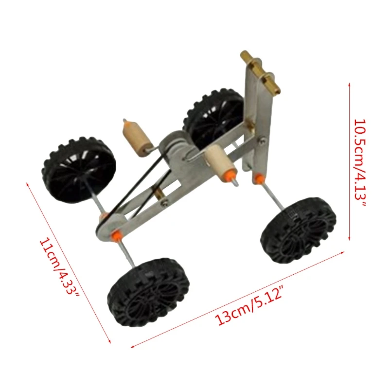 

Mini Metal Four-wheeled Vehicle Funny Parrot Toy Birds Training Plaything Supply