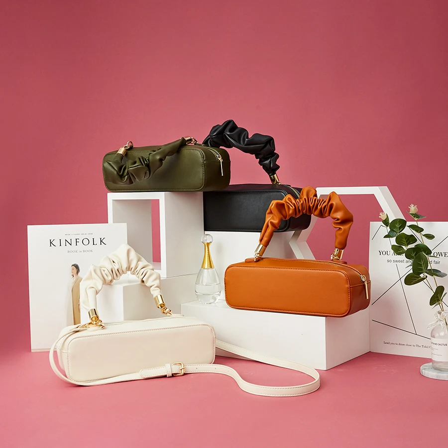 Женская длинная Сумка тоут элегантная зеленая сумка через плечо с ручкой сверху