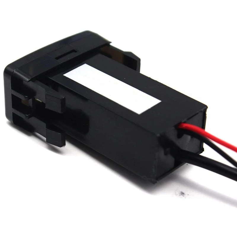 for TOYOTA Hilux VIGO Dual USB Audio Car Charger Led Phone Input Socket |