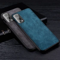 Premium Leathe Phone Case for OnePlus Nord N10 Scratch-Resistant Solid Color Cover for OnePlus Nord N100 N200 Case