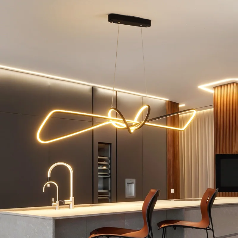 Подвесная люстра LOFAHS с дистанционным управлением Современная индивидуальная