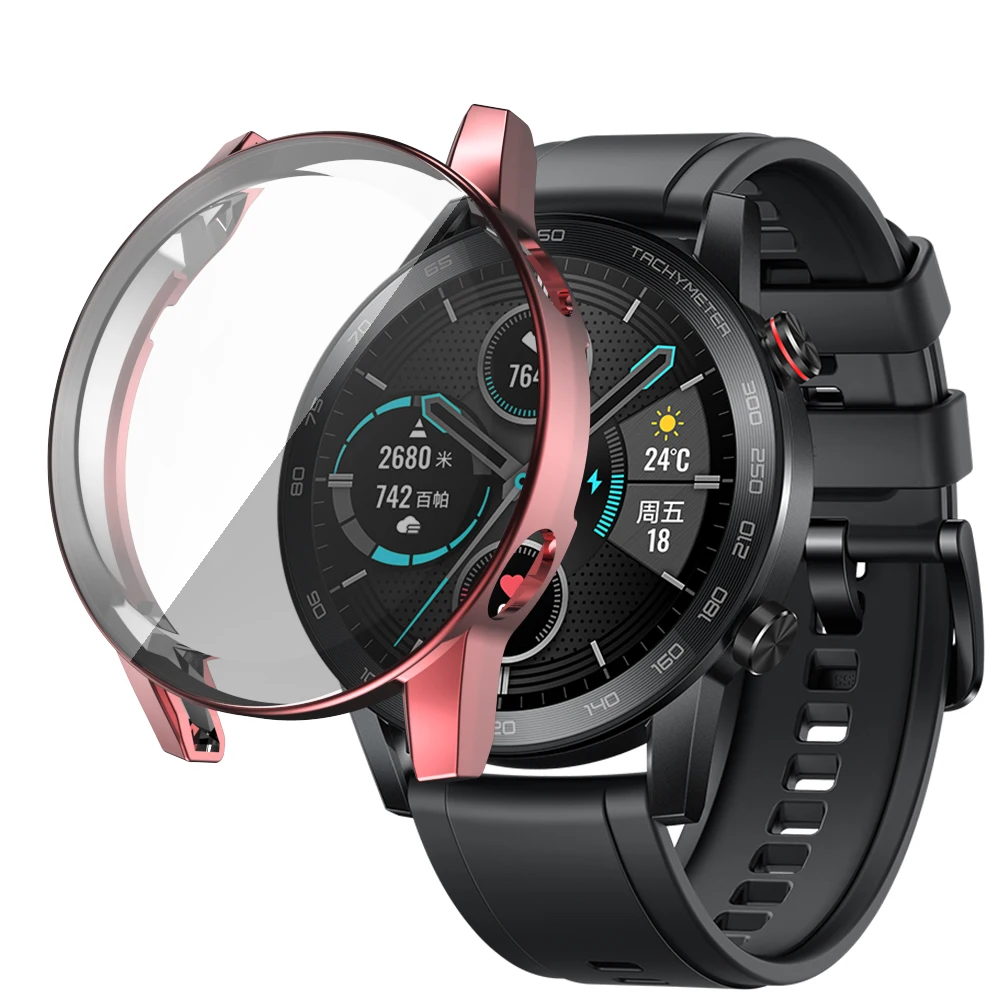 Фото Защитный чехол для часов из ТПУ для Huawei Honor Magic Watch 2 46 мм, защитный чехол для Honor Magic 2, аксессуары для часов №5
