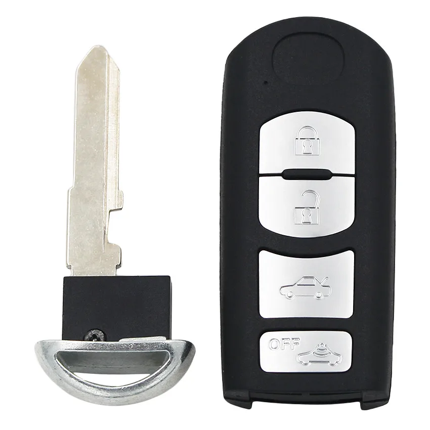 3 4 Buttons Replacement Shell Remote Key Case Fob 2+1 Button For Mazda 5 6 CX-7 CX-9 | Автомобили и мотоциклы